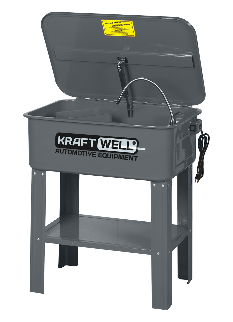 KraftWell KRW-PW75 Установка для мойки деталей напольная электрическая, 75 л - фото 1 - id-p201926162
