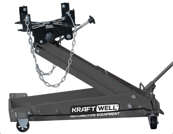 KraftWell KRWLTJ1.5 Тележка гидравлическая подкатная для агрегатов трансмиссии г/п 1500 кг - фото 1 - id-p201926165
