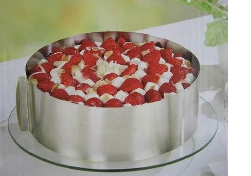 Раздвижное кольцо для торта (d 16-30см) - фото 2 - id-p201927467