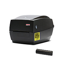 Термотрансферный принтер этикеток MERTECH TLP100 TERRA NOVA (300 DPI) USB, RS232, Ethernet Black с отделителем