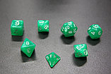 Набор кубиков для ролевых игр. Единорог Аврора Зеленая (7S-AU-GRE), фото 3