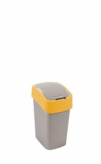 Контейнер для мусора Flip Bin 10L оранжевый - фото 1 - id-p110266323