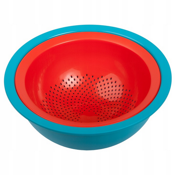 Набор мисок с дуршлагом (2 шт) Caruba