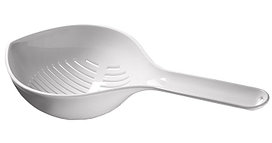 Дуршлаг с ручкой SPOON COLANDER, серый