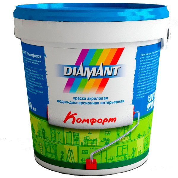 Краска Diamant Комфорт 0.9л/1.3кг