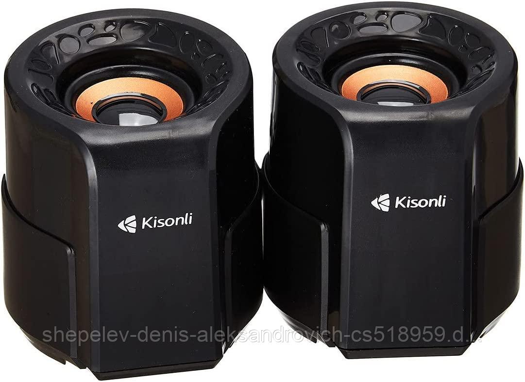 Колонки компьютерные Kisonli A-909 цвет: черный