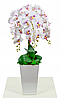 Искусственные цветы Орхидеи  в кашпо 5 веток, 95 см, фото 6