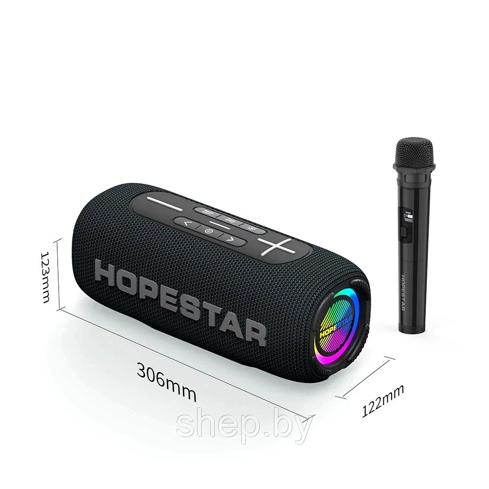 Беспроводная портативная колонка Hopestar P32 Max 30 Вт Цвет: хаки, черный, красный - фото 3 - id-p201928898