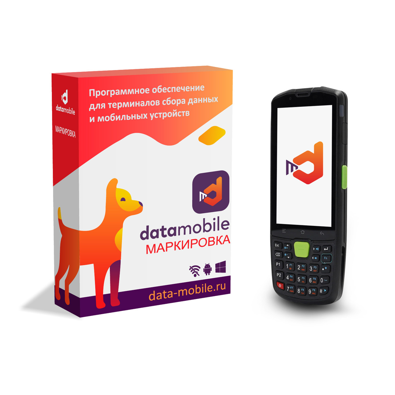 Терминал сбора данных MERTECH Seuic AutoID Q9 (3/32) серии 8 + ПО DataMobile Маркировка