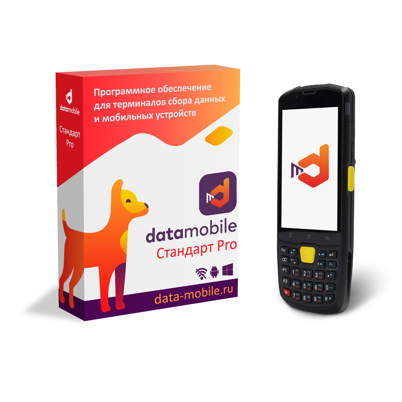 Терминал сбора данных MERTECH Seuic AutoID Q9C серии 8 + ПО DataMobile Стандарт Pro