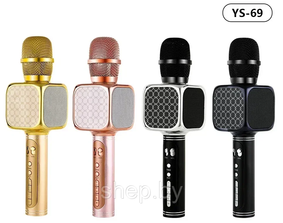 Беспроводной микрофон караоке Magic Karaoke YS-69 SU·YOSD (Bluetooth, USB, TF, AUX) - фото 1 - id-p201928971