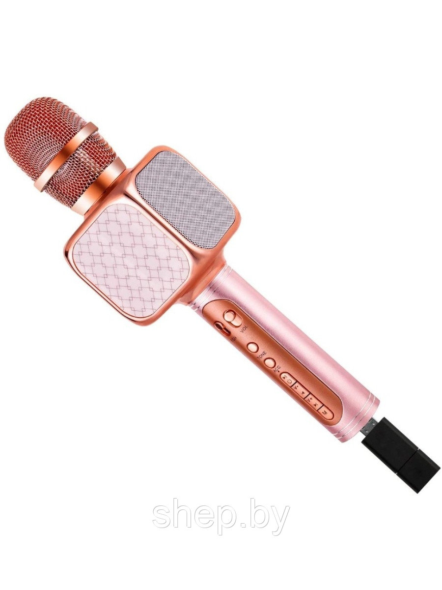 Беспроводной микрофон караоке Magic Karaoke YS-69 SU·YOSD (Bluetooth, USB, TF, AUX) - фото 5 - id-p201928971
