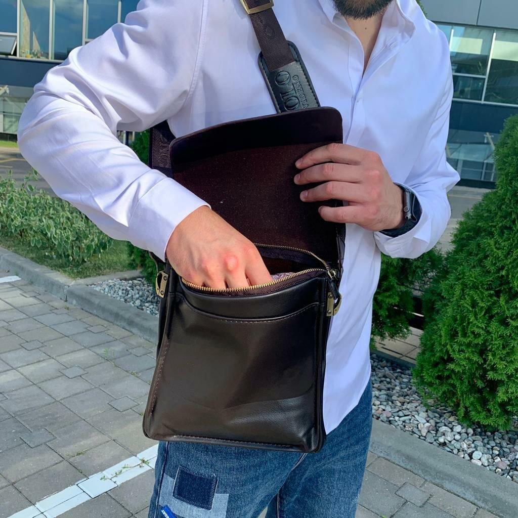 Мужская сумка-планшет через плечо Polo Videng - фото 2 - id-p201927666