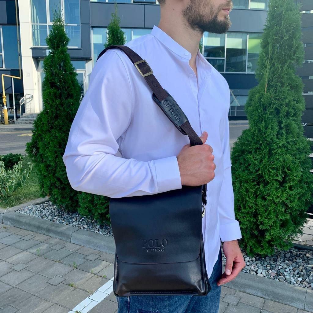 Мужская сумка-планшет через плечо Polo Videng - фото 3 - id-p201927666