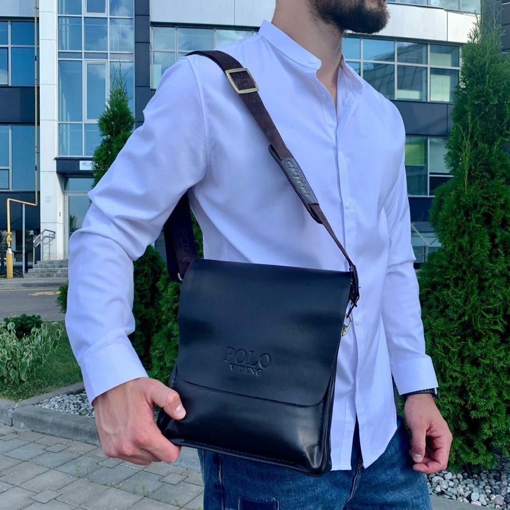 Мужская сумка-планшет через плечо Polo Videng - фото 4 - id-p201927666