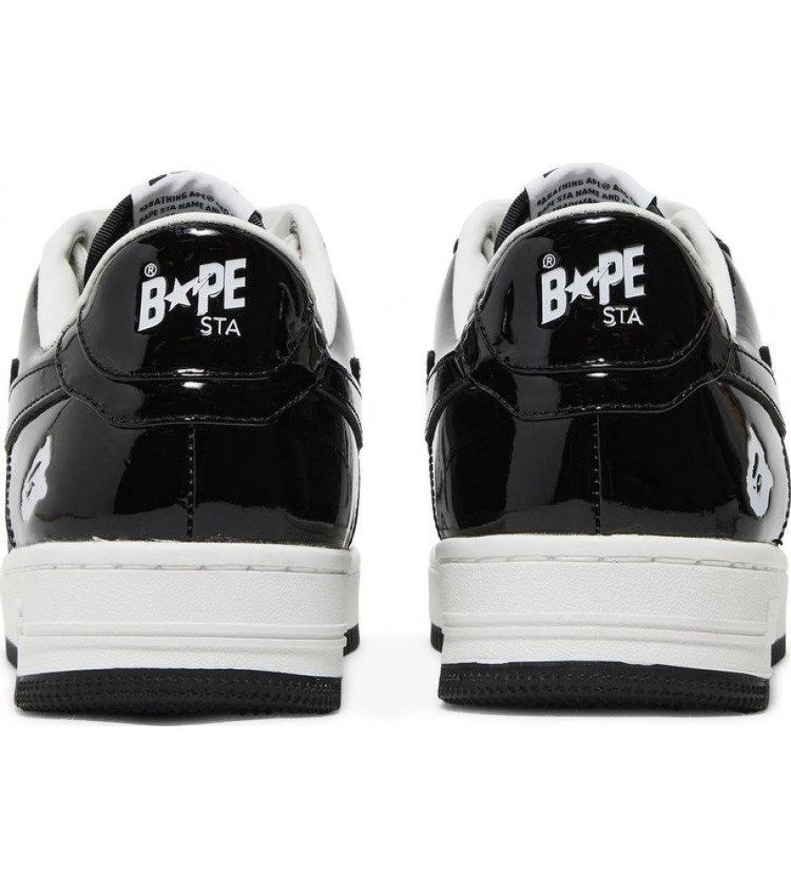 Кроссовки Bape STA (черно-белые) - фото 4 - id-p201929155