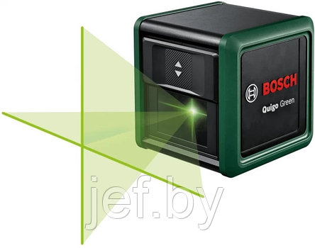 Нивелир лазерный Quigo Green со штативом в коробке BOSCH 0603663C03, фото 2