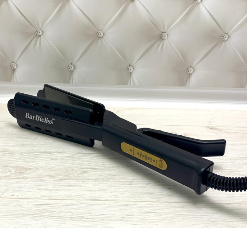 Электрический выпрямитель утюжок для волос BarBieliss BA-250, с керамическим покрытием - фото 2 - id-p145073908