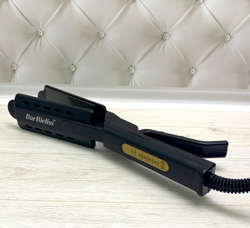 Электрический выпрямитель утюжок для волос BarBieliss BA-250, с керамическим покрытием - фото 3 - id-p145073908