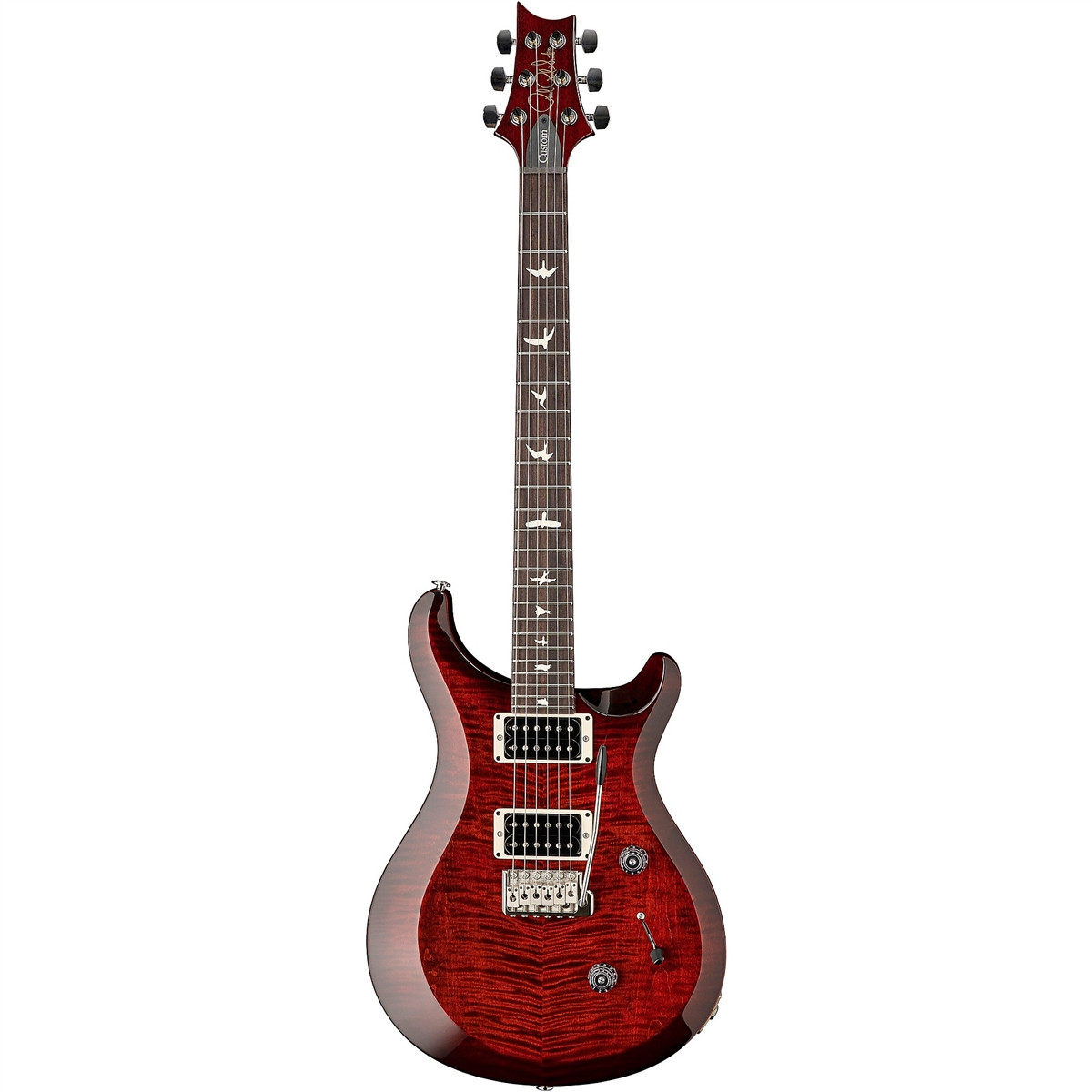 Электрогитара PRS Custom 24 Fire Red Burst - фото 1 - id-p201931967