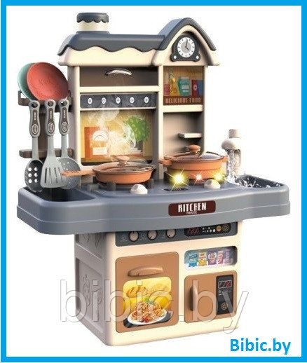 Детский игровой набор Кухня 969-4 сюжетно-ролевые игрушки для девочек, свет, звук