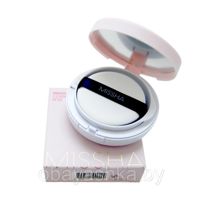 Матирующая тональная основа MISSHA Magic Cushion Cover Lasting SPF50+/PA+++ ,15 г #23 - фото 3 - id-p201933764