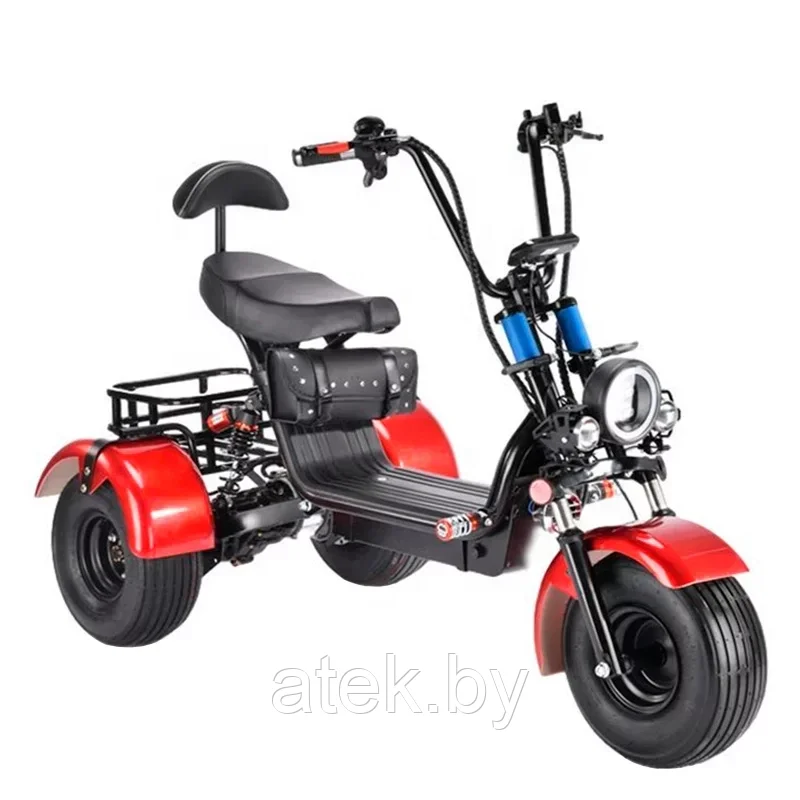 Электроскутер CityCoCo GT TRIKE X5 CLASSIC - фото 6 - id-p201936552