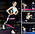 Спортивная резинка для фитнеса, йоги, пилатеса / тонизирующая лента-эспандер из латекса Sweat Shaper Toning, фото 2