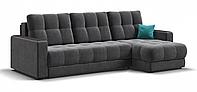 Угловой диван BOSS 3.0 Classic XL велюр Monolit серый