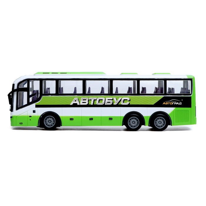 Автобус радиоуправляемый «Междугородний», масштаб 1:30, работает от батареек, цвет белый - фото 2 - id-p201842970