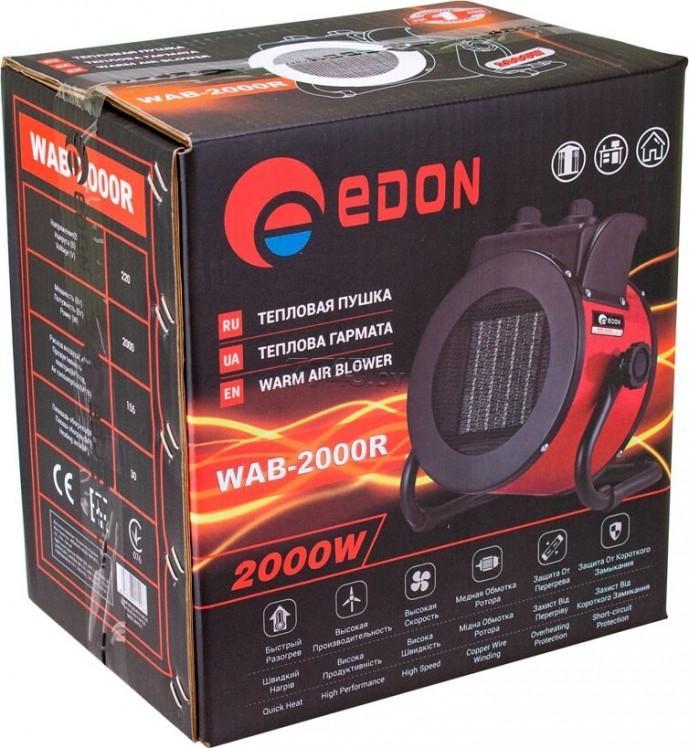 Пушка тепловая электрическая EDON WAB-2000R (1023010109) - фото 7 - id-p201937705