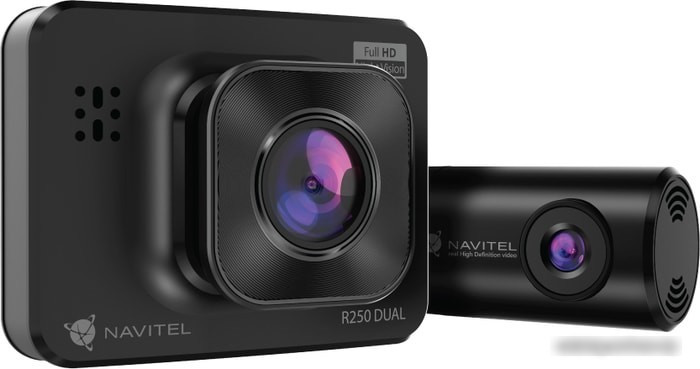 Автомобильный видеорегистратор NAVITEL R250 Dual - фото 1 - id-p201957041