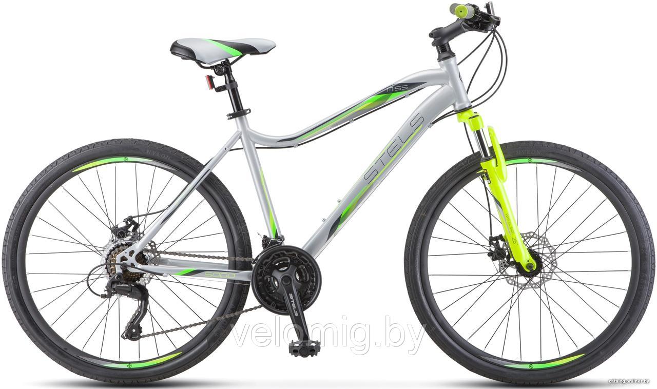 Велосипед горный женсStels Miss 5000 MD 26 V010 (2023)Переключатели скоростей Shimano! Рама 16.
