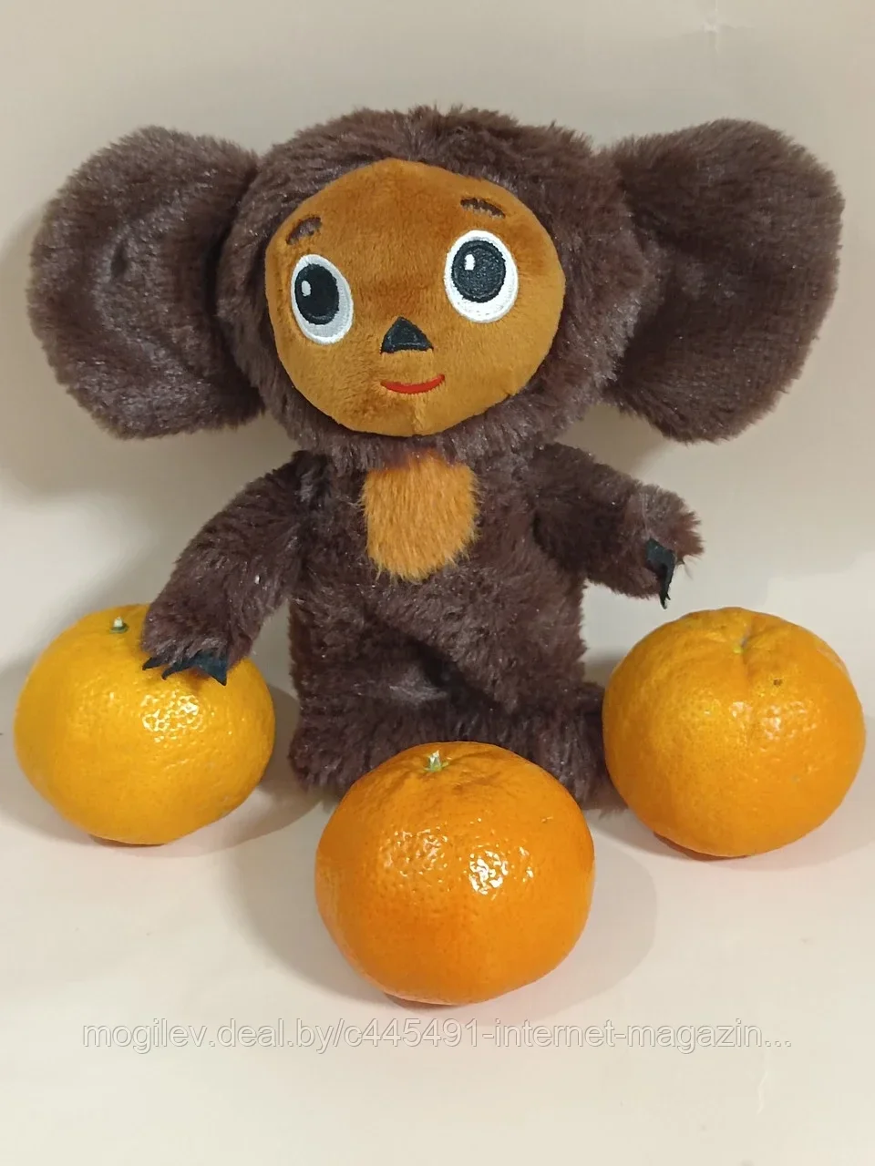 Мягкая игрушка Чебурашка музыкальная, 19 см