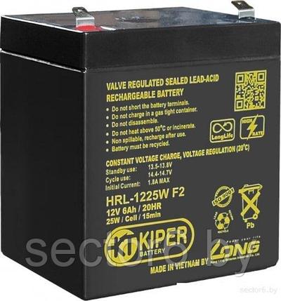 Аккумулятор для ИБП Kiper HRL-1225W F2 (12В/6 А·ч), фото 2