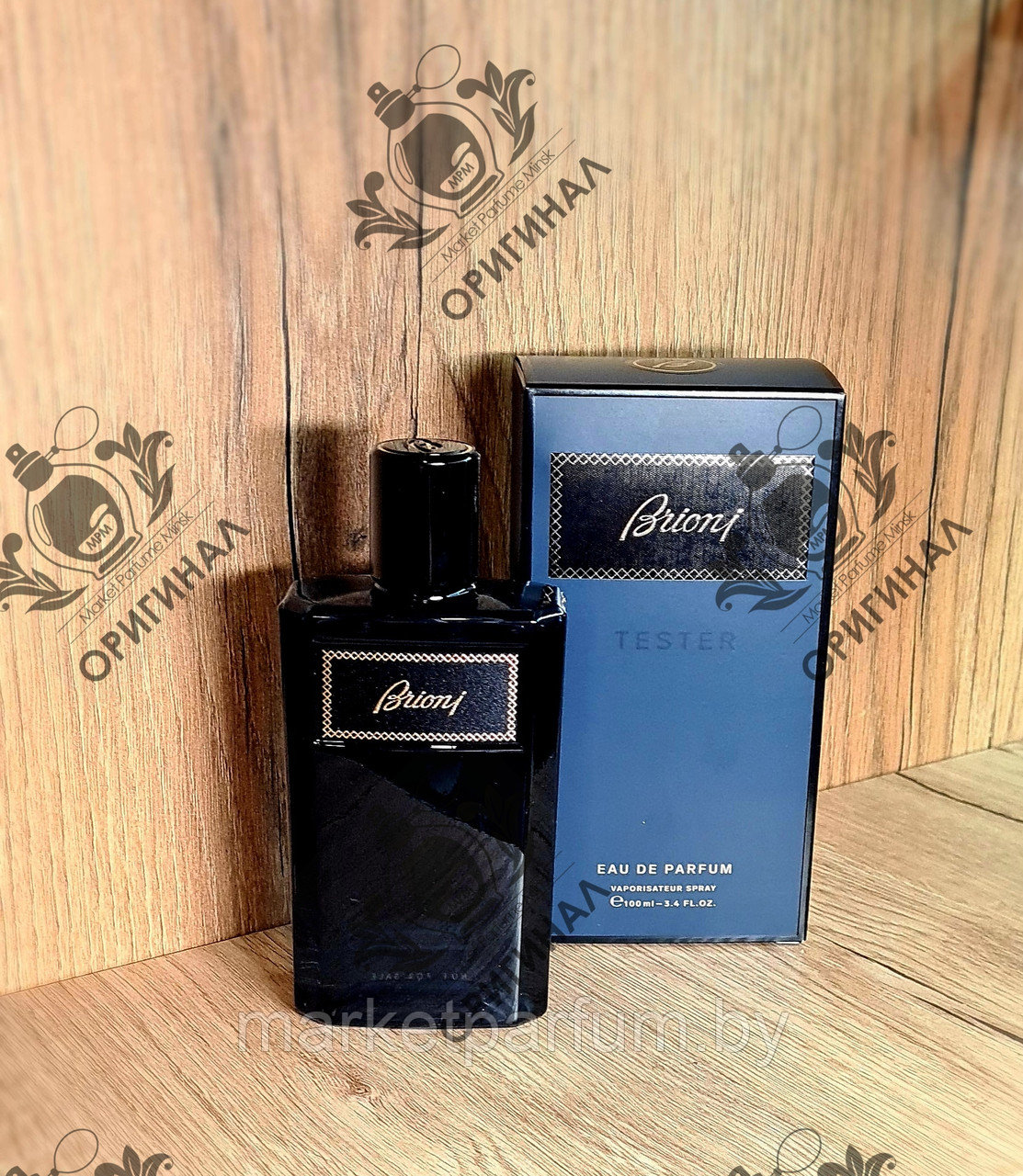 100мл BRIONI Eau De Parfum ОРИГИНАЛ (Tester) мужской - фото 1 - id-p201942138