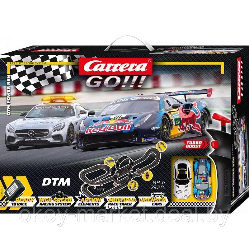 Автотрек Carrera GO! DTM Power Run 62543 - фото 1 - id-p201975789