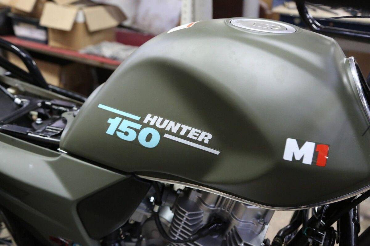 Мотоцикл M1NSK Hunter 150 Темно-зеленый - фото 9 - id-p201978808
