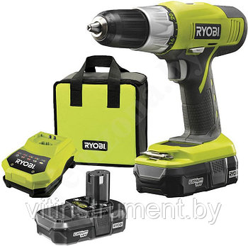 Шуруповерт RYOBI R18DDP-LL13S ONE+ (5133002075)