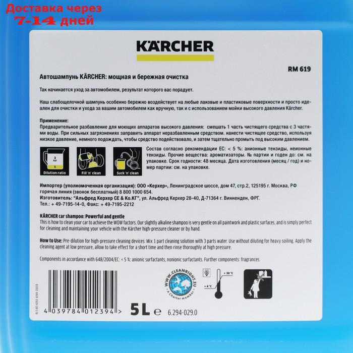 Автошампунь Karcher RM 619, 5 л 6.294-029.0 - фото 4 - id-p201934023