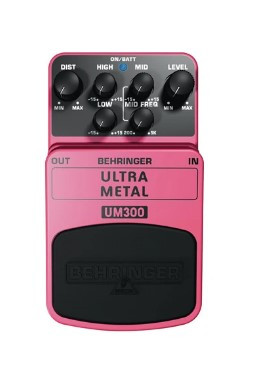 BEHRINGER UM300 - педаль эффектов 'Хэви Метал'- дисторшн