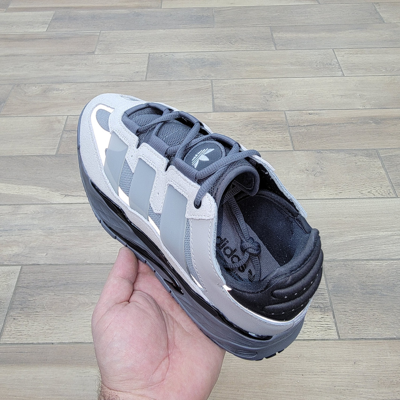 Кроссовки Adidas Niteball Gray - фото 2 - id-p172444723