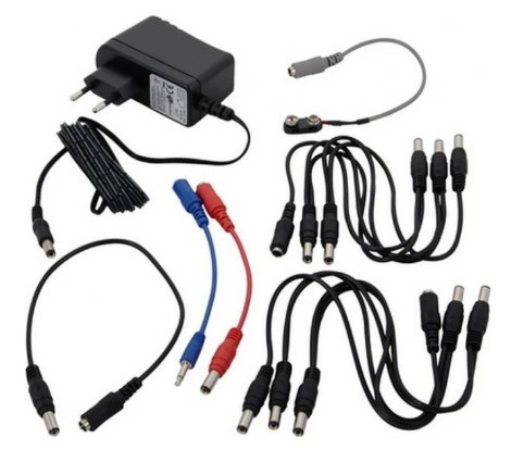 BEHRINGER PSU-HSB-ALL - 9V/1.7A сет. адаптер, совместим с педалями эффектов для гитары, баса, клавиш