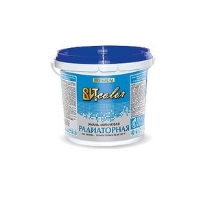 Эмаль водно-дисперсионная радиаторная (на акриловой основе), 0.9, ВитКолор