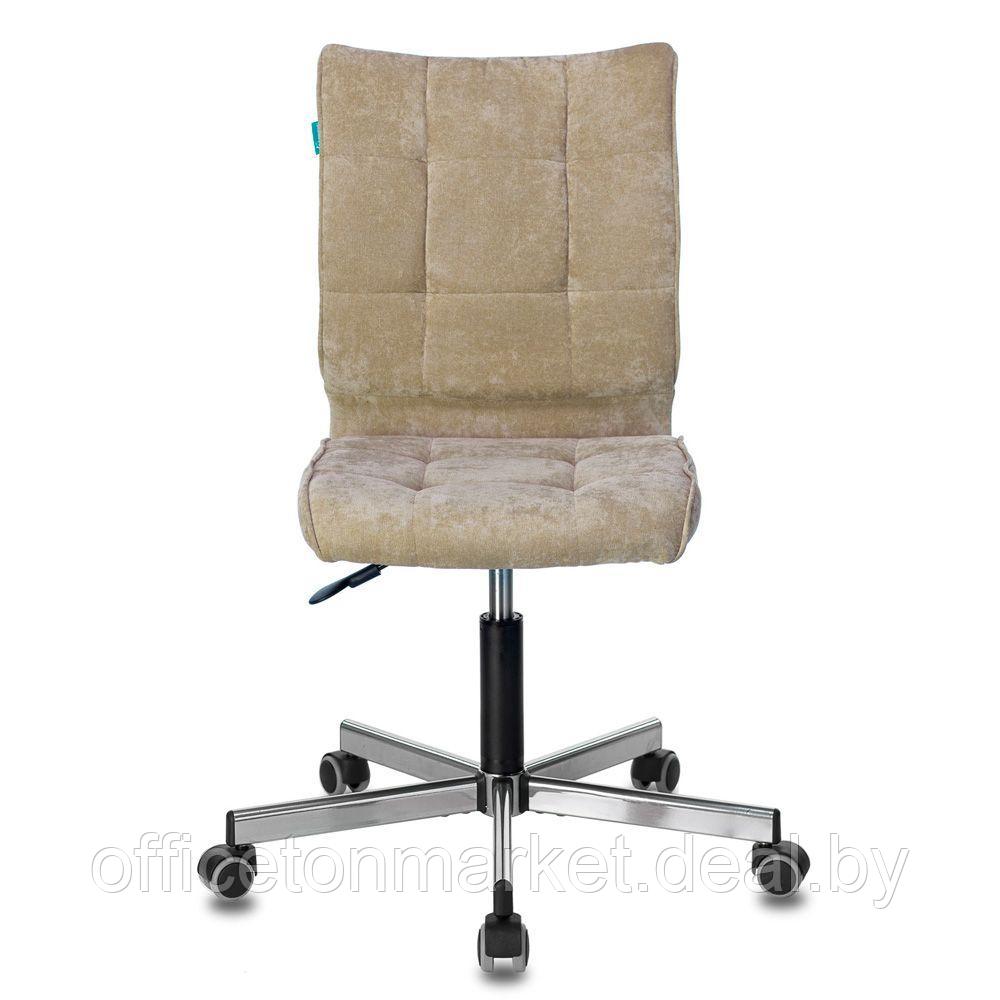 Кресло для персонала "Бюрократ СH-330M/LT", ткань, металл, песочный - фото 2 - id-p201975376