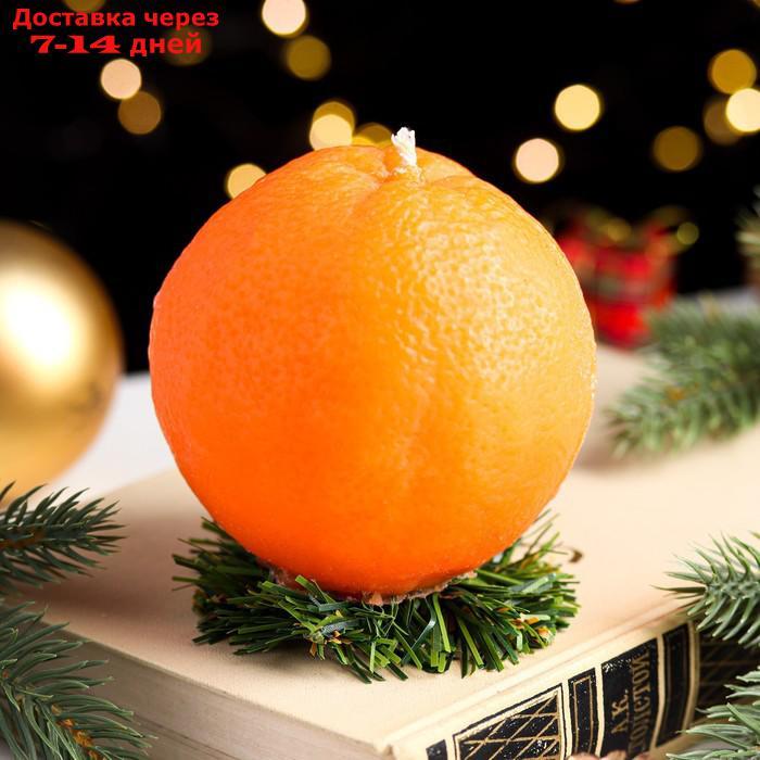 Свеча новогодняя "Апельсин крупный" - фото 1 - id-p201936534