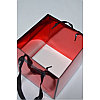 Пакет подарочный "Mirror" 18*18*18, цв. Красный, фото 2