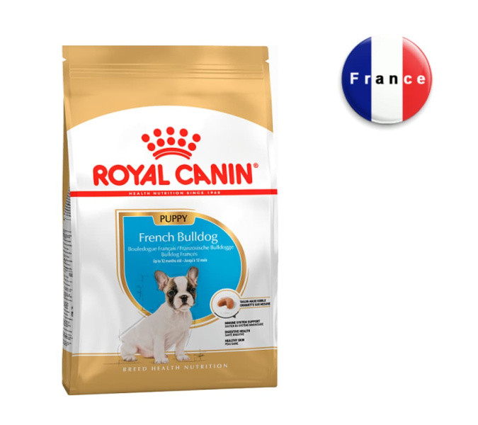 Сухой корм для щенков Royal Canin French Bulldog Puppy 3 кг - фото 1 - id-p201447594