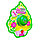 Набор лёгкого прыгающего пластилина Sweet Marshmallow Яблоко 30 мл  ФФ700, фото 2