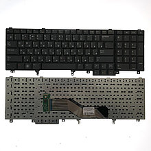 Клавиатура для Dell Latitude E6540 черная normal без трэкпоинта без подсветки